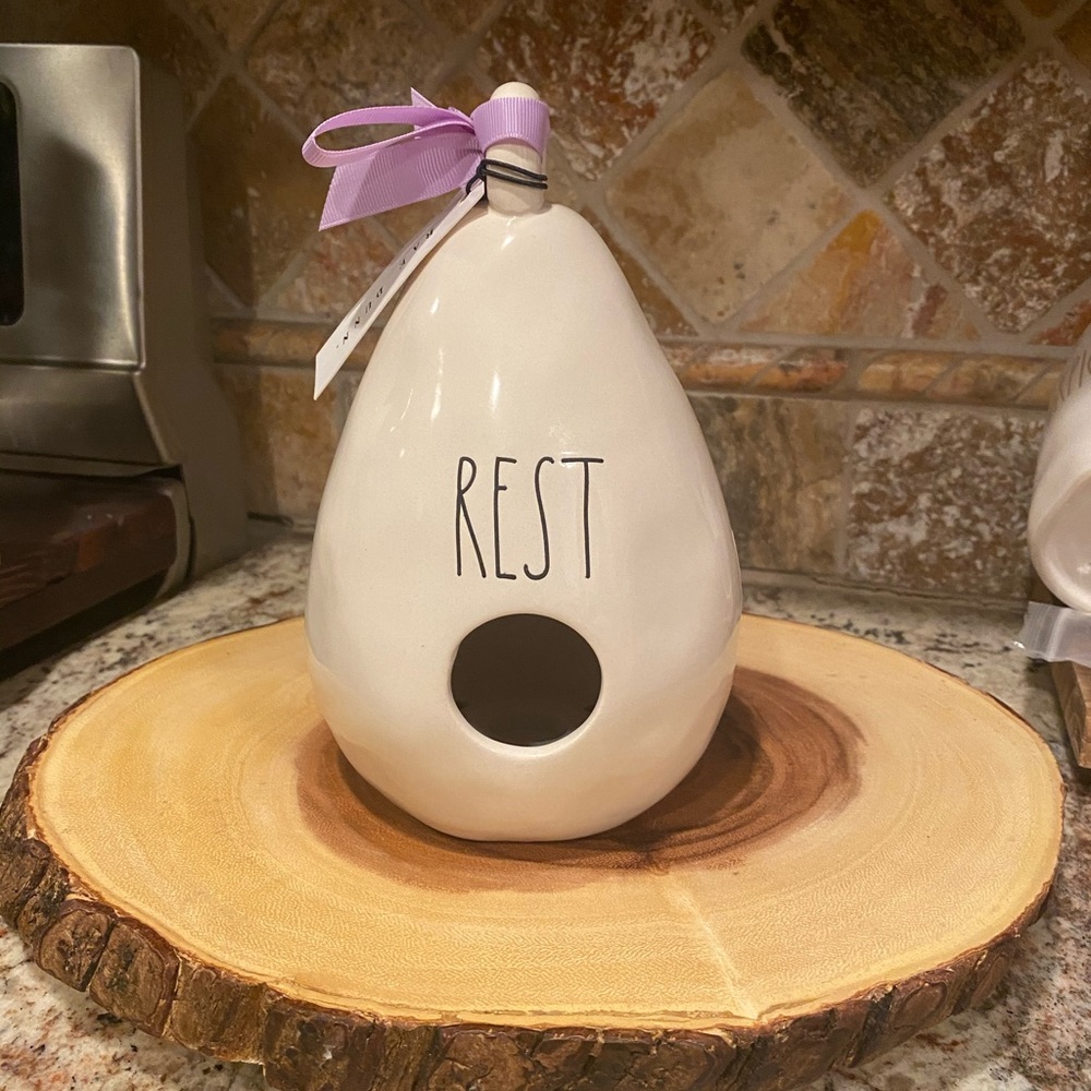 Rae Dunn REST Birdhouse - Picture 2 of 2